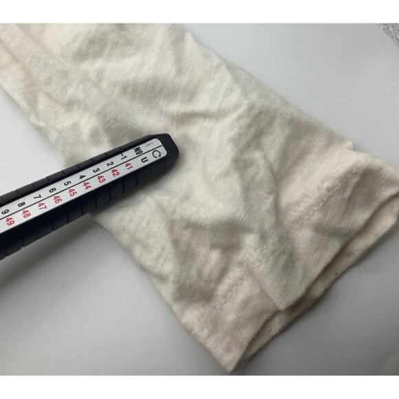 Basic Editions Girls White Shirt With Embellished Flowers Size M 7/8 - Picture 4 of 9